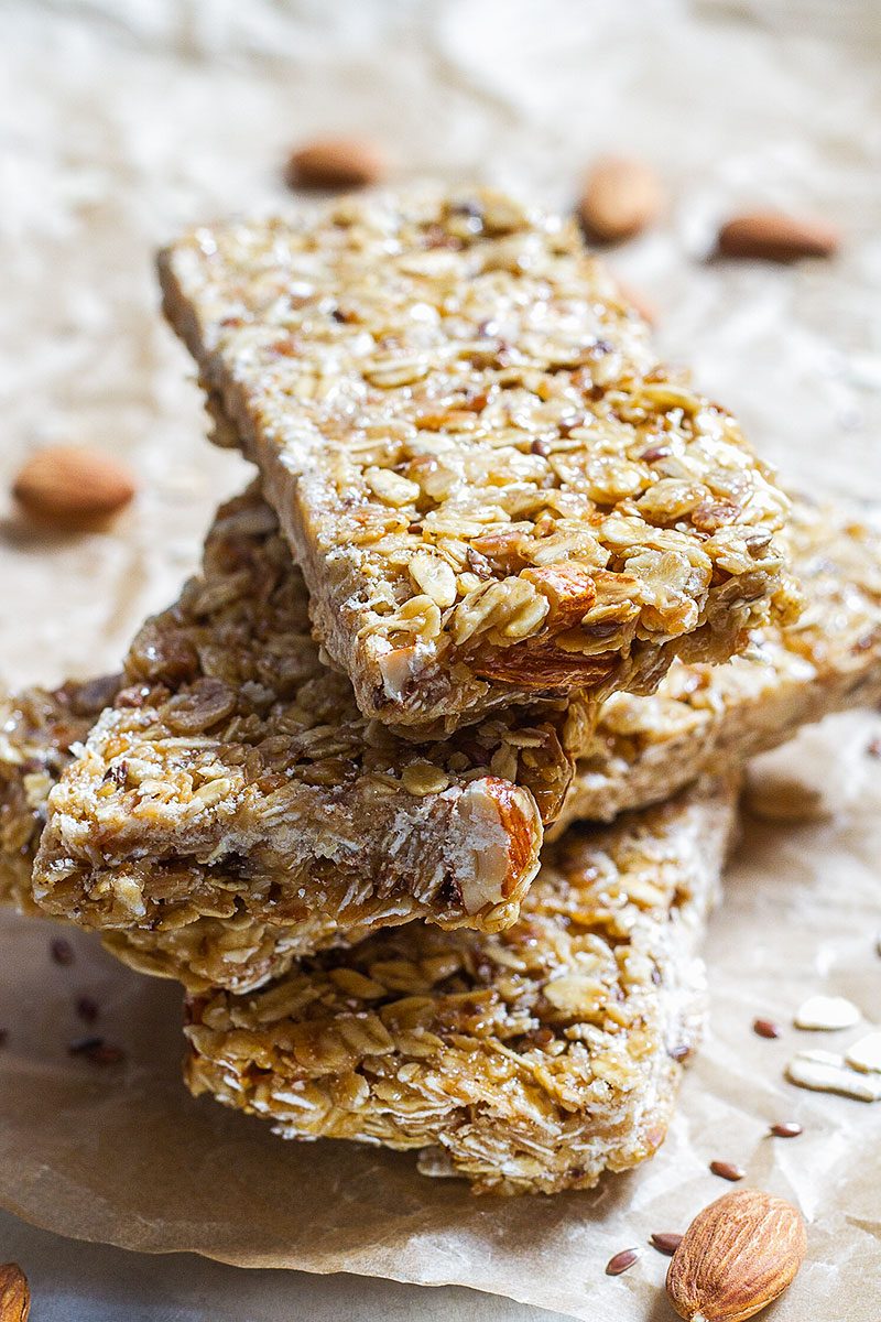 homemade chewy granola bar