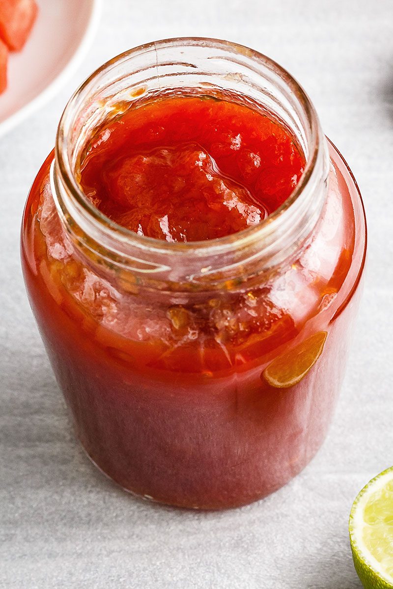 Freezer Watermelon Jam – Easy, delicious, and requires no canning knowledge!