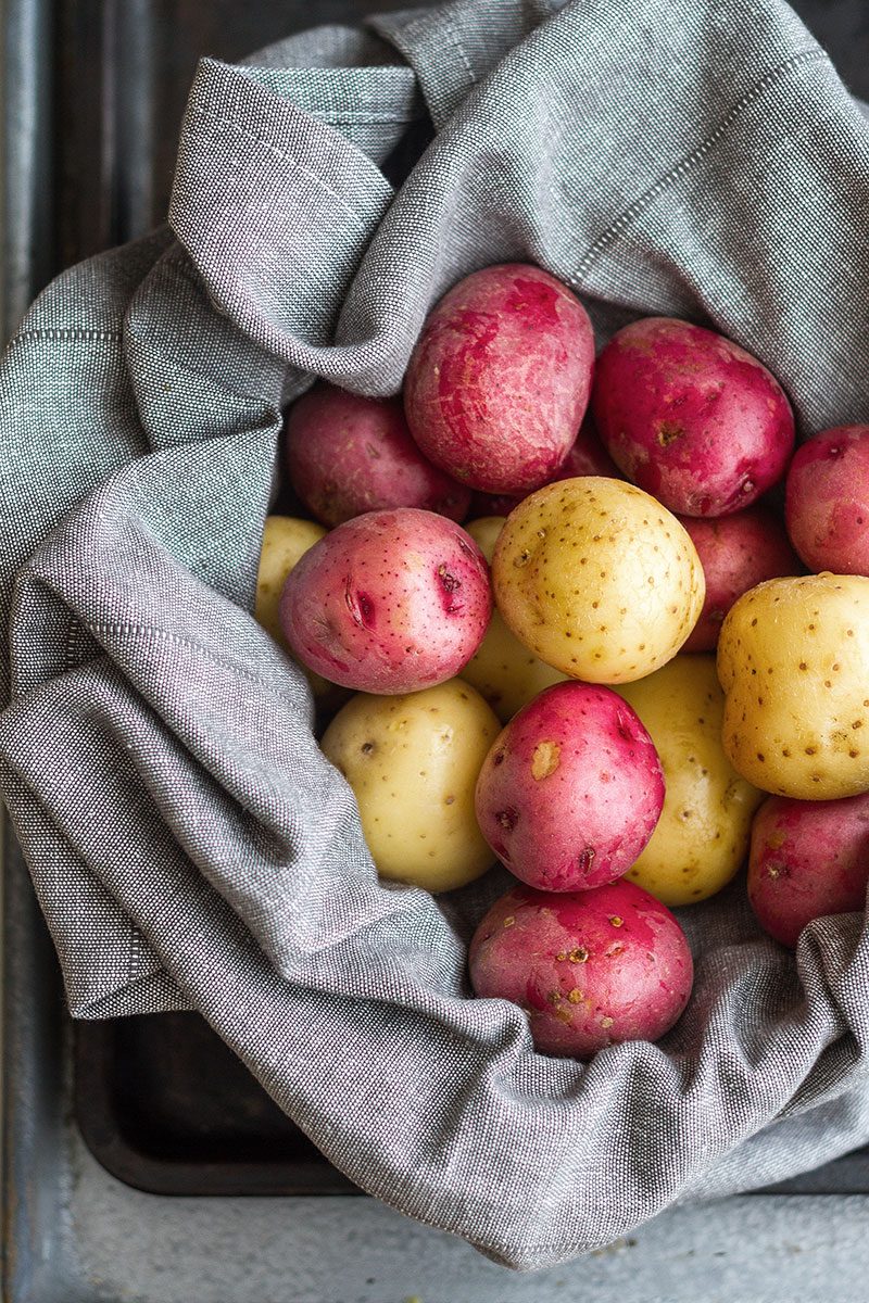 Garlic Butter Instant Pot Red Potatoes Recipe - Little Sunny Kitchen