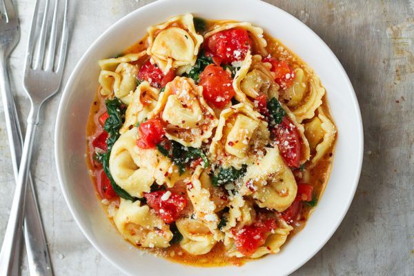 Tortellini tomato clearance sauce