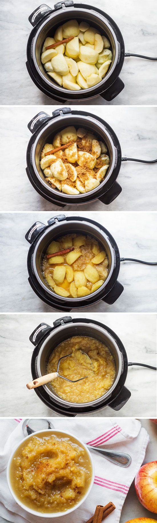 Instant Pot Applesauce — If you love homemade applesauce, you’ve got to try this method. Absolutely delicious and comes out perfect every time!