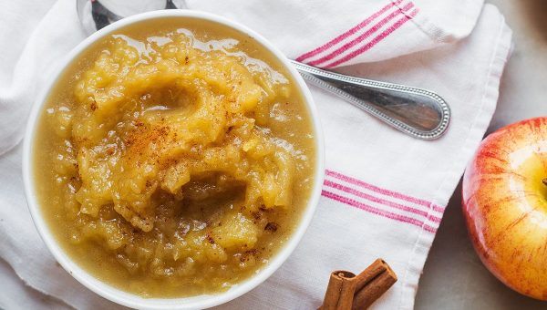 Instant Pot Applesauce - #recipe by #eatwell101 - https://www.eatwell101.com/instant-pot-applesauce-recipe