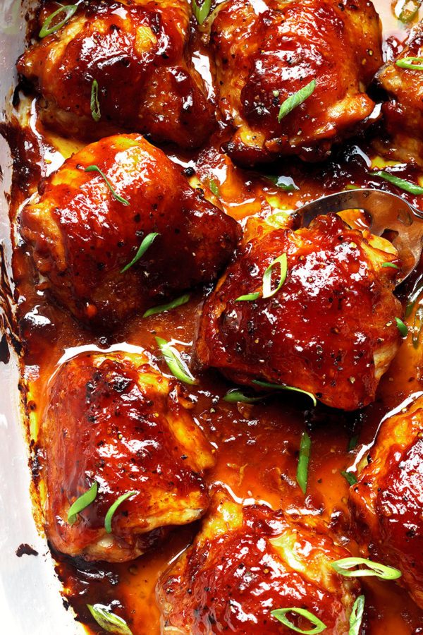 Baked Teriyaki Chicken - #recipe by #eatwell101 - https://www.eatwell101.com/baked-teriyaki-chicken-recipe