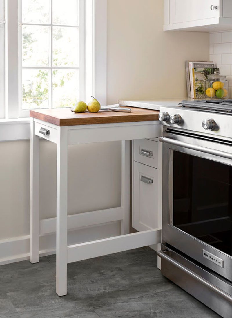 Pull-out counter