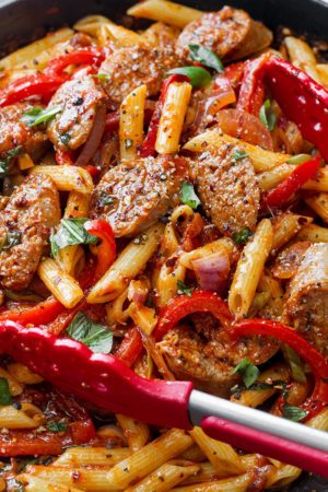 Sausage Pasta Skillet