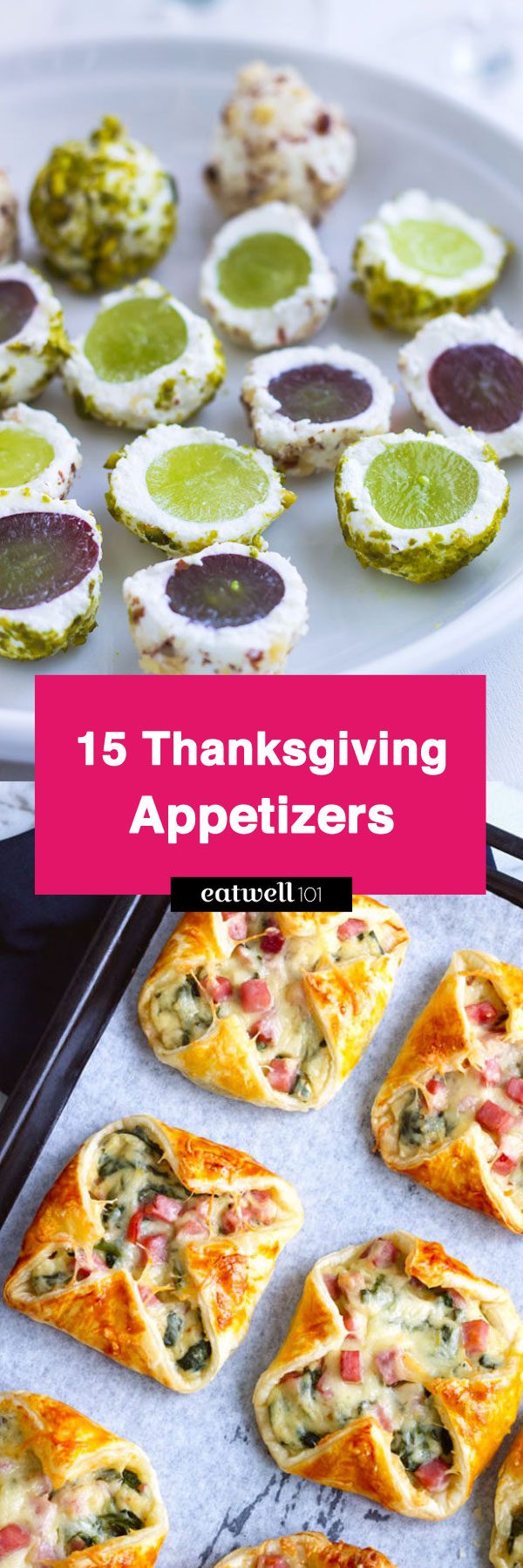 Thanksgiving Appetizer Recipes - These delicious ideas for Turkey Day appetizers will leave your guests begging for more. 