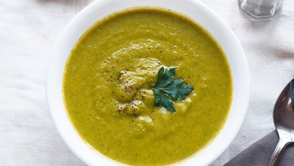 Cleansing and Detox Broccoli Soup - #recipe by #eatwell101 - https://www.eatwell101.com/cleansing-detox-soup-recipe