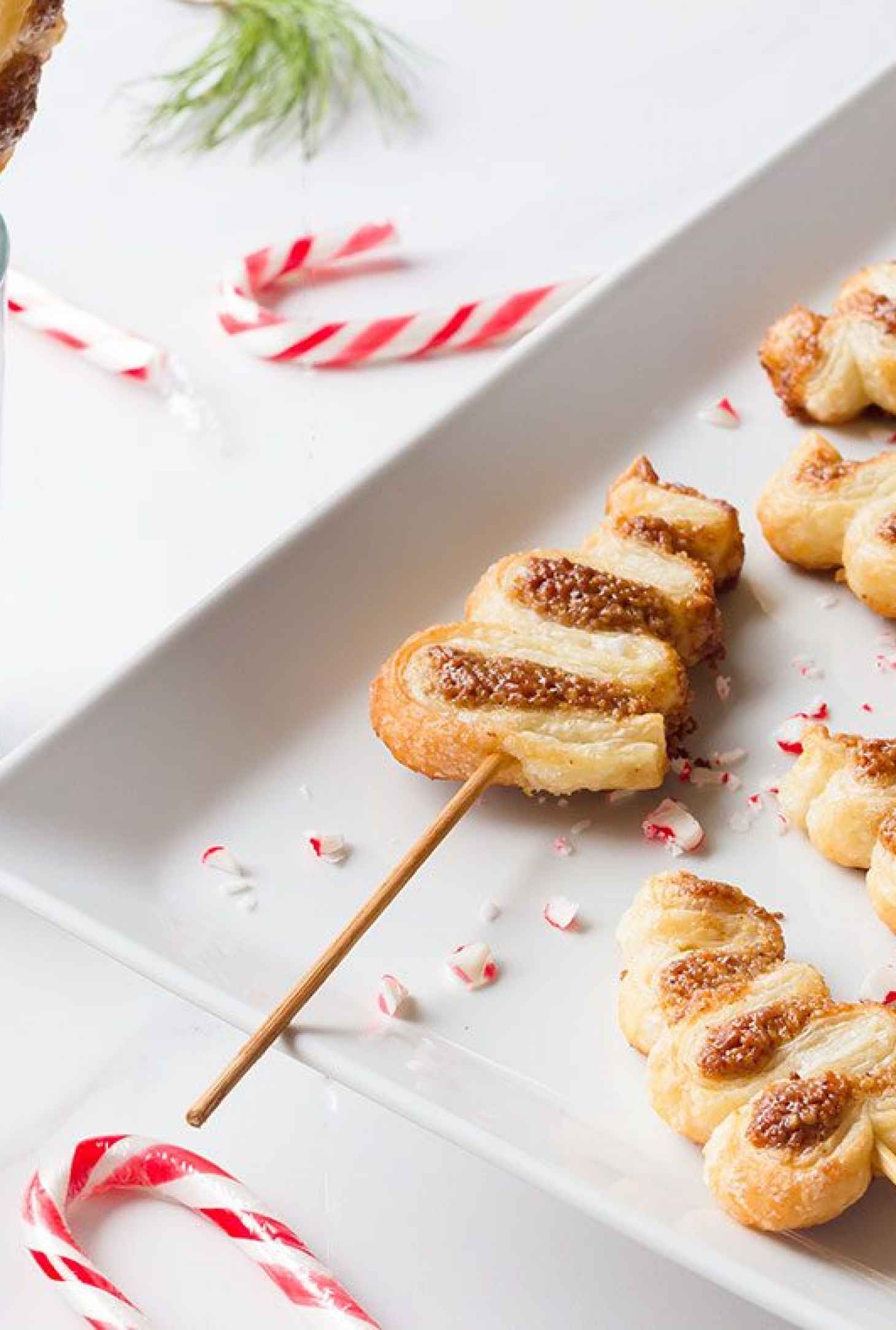 Christmas Tree Puffs with Nut Butter Filling - #recipe by #eatwell101 - https://www.eatwell101.com/christmas-tree-cookies-recipe