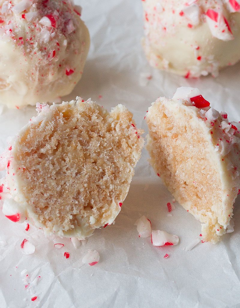 Rice Krispies Treats with White Chocolate & Peppermint — Soft and chewy with an irresistible white chocolate coating.