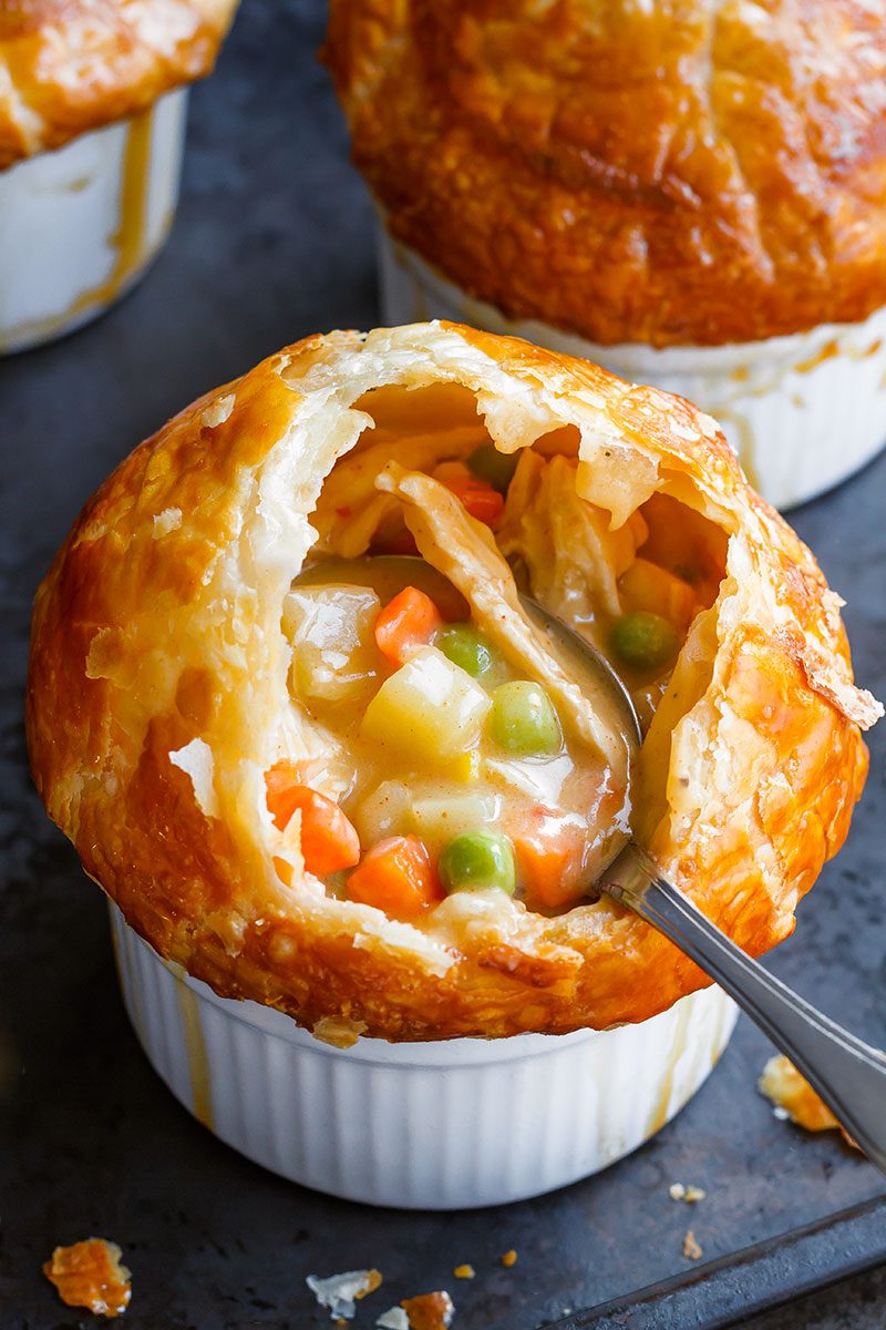 Mini Chicken Pot Pies -Kid Friendly Meals