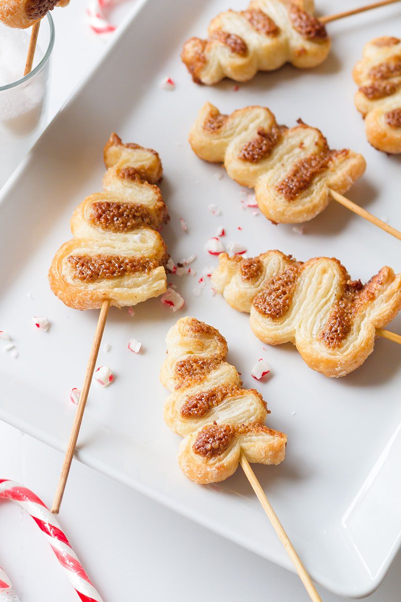 Puff Pastry Christmas Tree Cookies - Fun and easy holiday cookies everyone will love.
