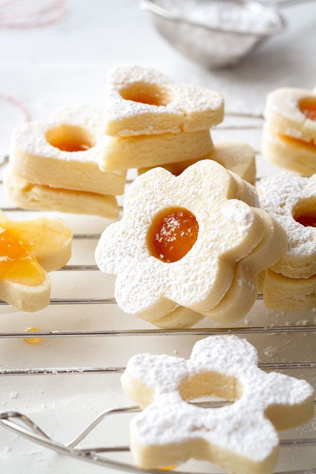 Easy Butter Shortbread Cookies