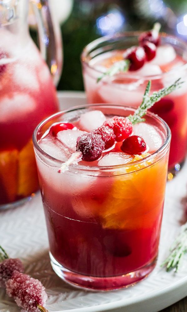 Cranberry Pineapple Sangria