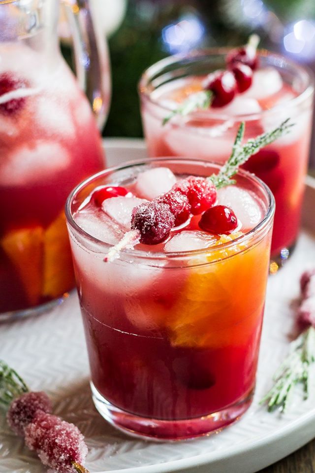 Cranberry Pineapple Sangria