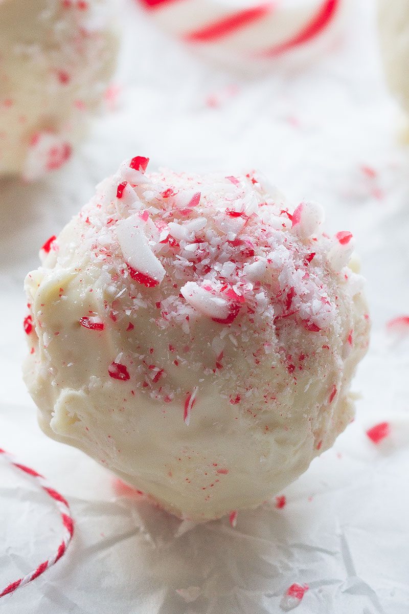 Rice Krispies Treats with White Chocolate & Peppermint — Soft and chewy with an irresistible white chocolate coating.