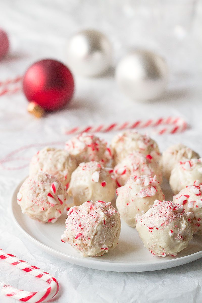 Rice Krispies Treats with White Chocolate & Peppermint — Soft and chewy with an irresistible white chocolate coating.