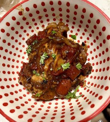 Honey Balsamic Instant Pot Chicken