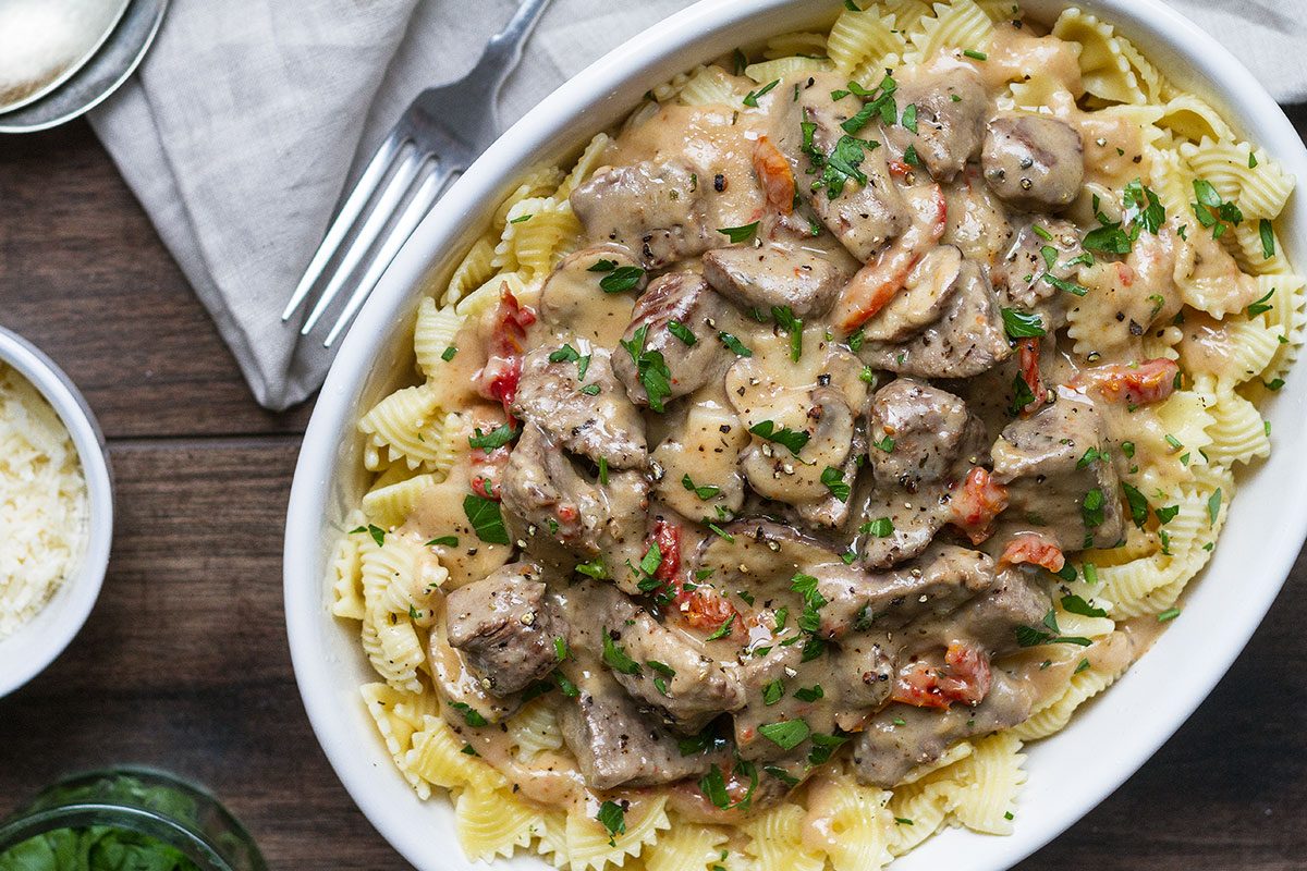 Easy Beef Stroganoff