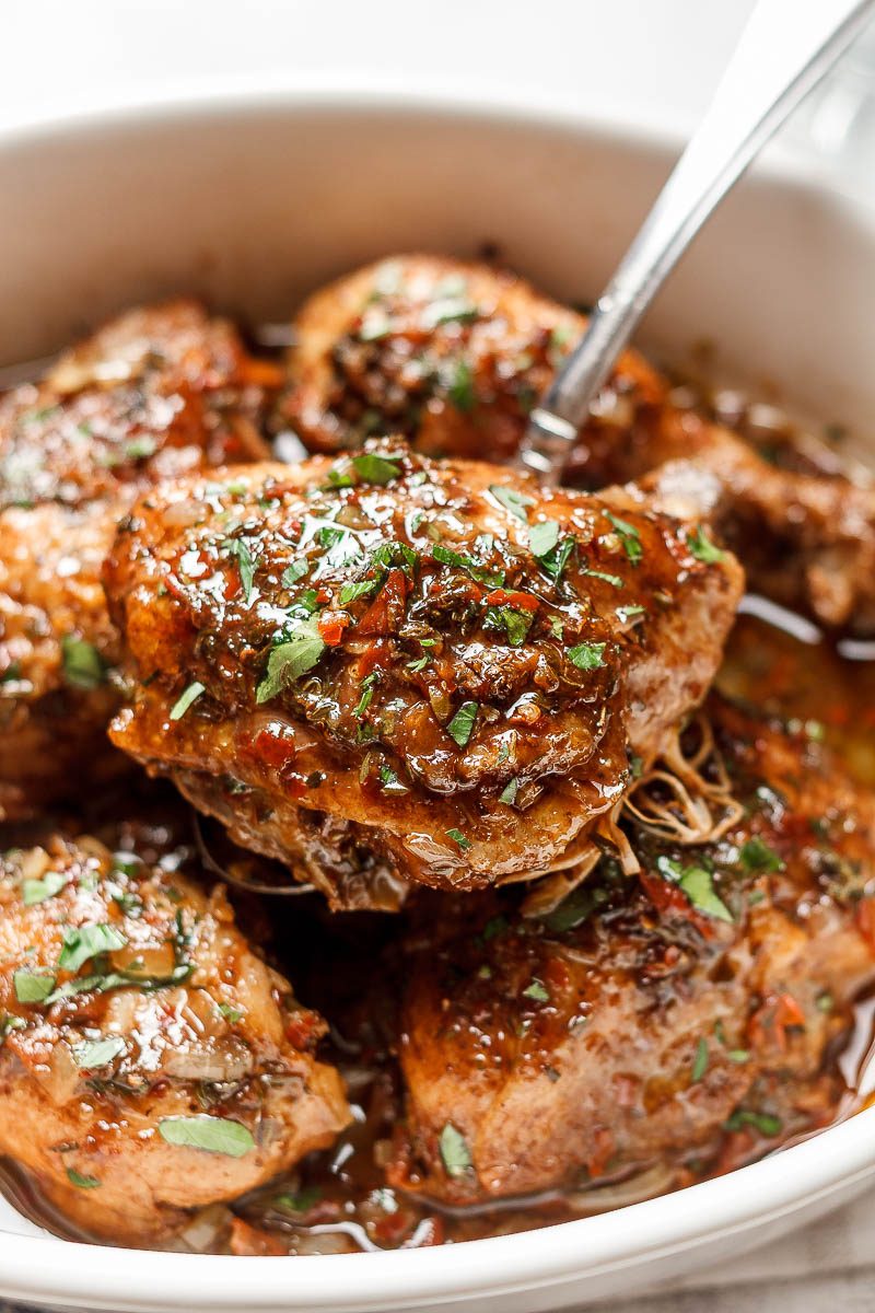 Honey Balsamic Instant Pot Chicken — Eatwell101