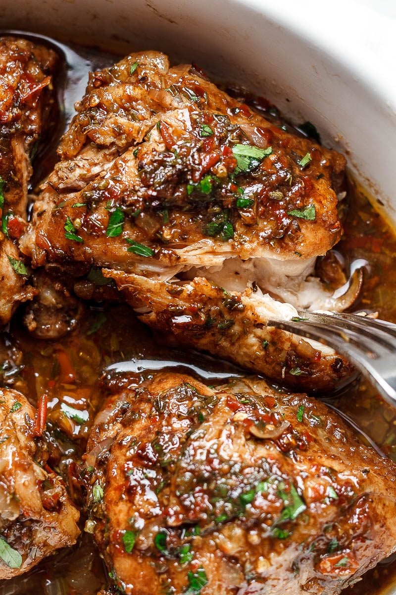 Honey Balsamic Instant Pot Chicken — Eatwell101