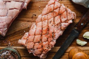 Slow Cooker Pork Belly with Honey Balsamic Glaze