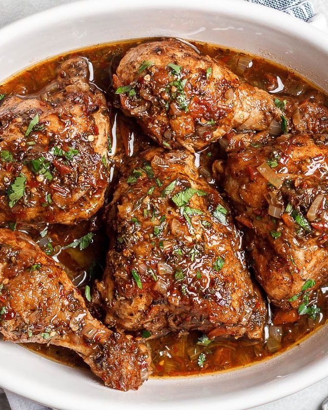 Honey Balsamic Instant Pot Chicken - #recipe by #eatwell101 - https://www.eatwell101.com/instant-pot-chicken-recipe