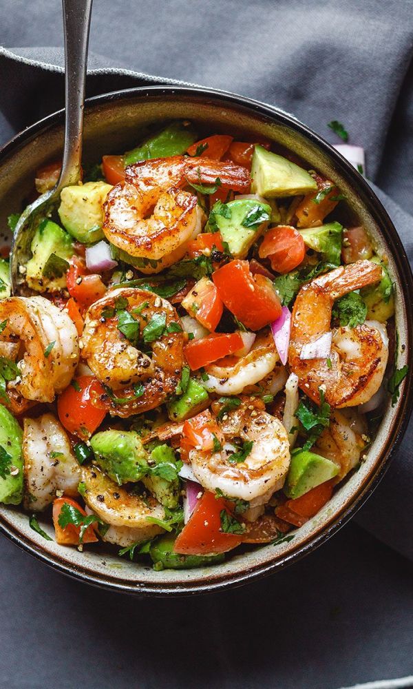 Shrimp Avocado Salad