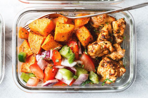  Roasted Chicken and Sweet Potato via EatWell101