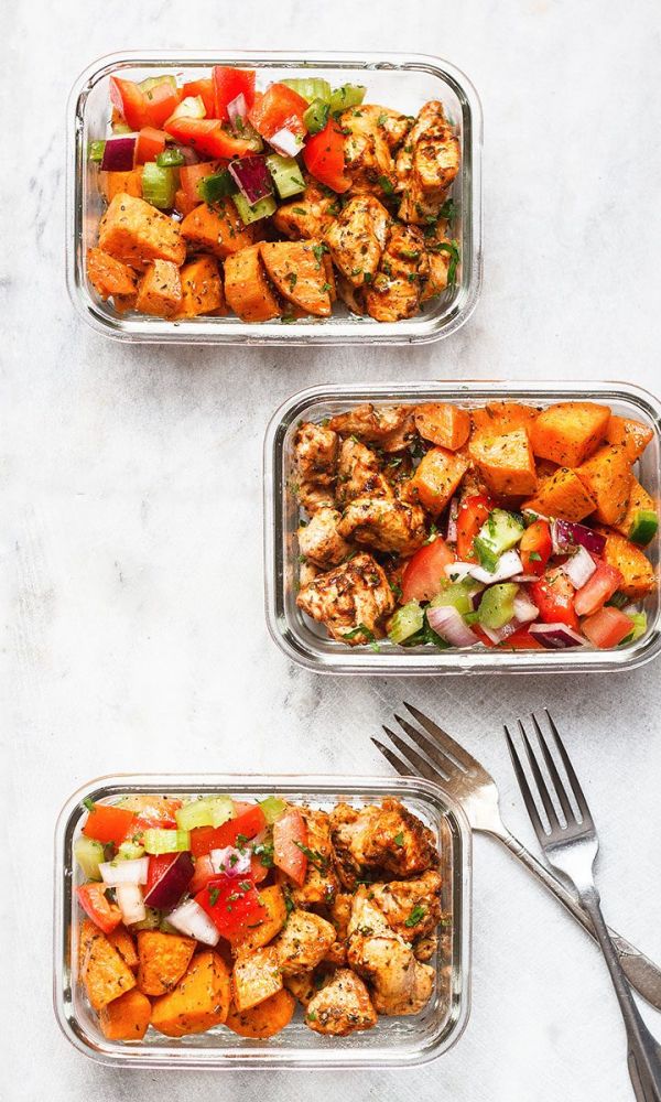 Meal Prep – Roasted Chicken and Sweet Potato