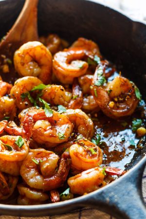Garlic Ginger Shrimp Meal Prep with Quinoa and Tomato Salsa
