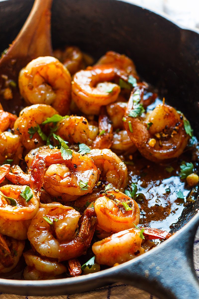 Shrimp Meal Prep recipe with Quinoa and Tomato Salsa 