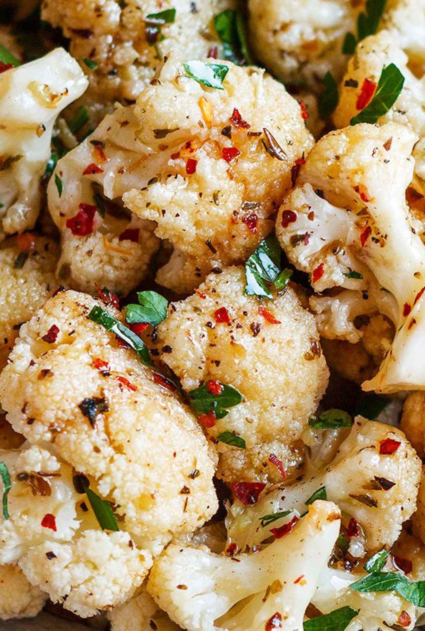 Brown Butter Garlic Cauliflower Foil Packets - #recipe by #eatwell101 - https://www.eatwell101.com/cauliflower-foil-packets-recipe