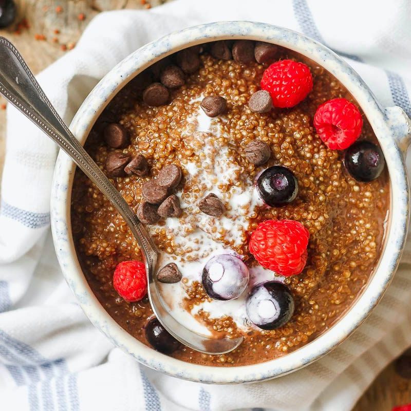 Quinoa Breakfast Bowl - The Almond Eater