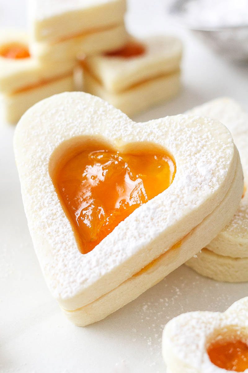 Valentine Sugar Cookies - So cute and easy to make, these sugar cookies taste divine and literally melt in your mouth!