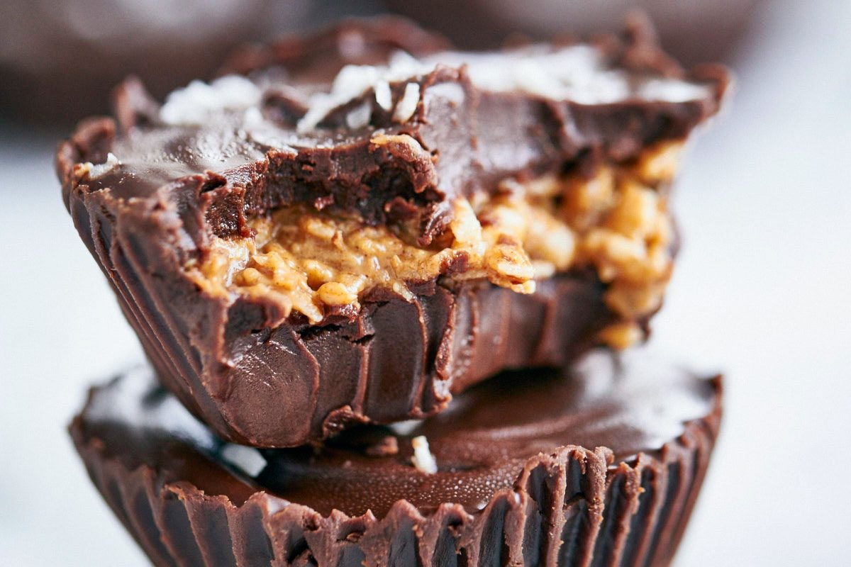 Almond Butter Coconut Cups