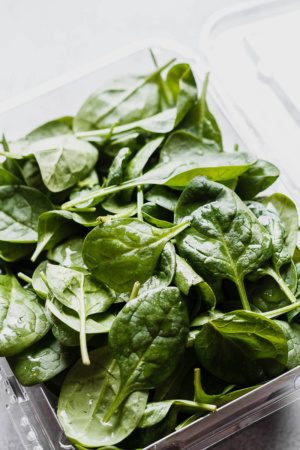 Apple Feta Spinach Salad