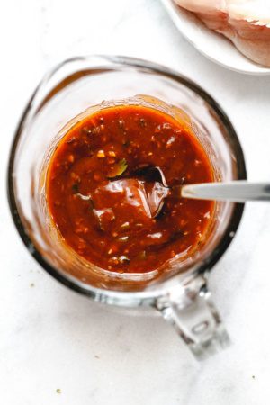 Pineapple BBQ Baked Chicken Foil Packets in Oven
