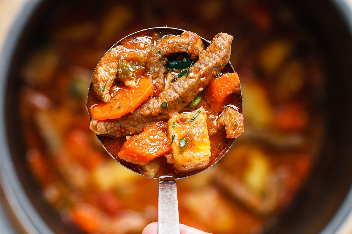 Instant Pot Carrot Potato Beef Stew