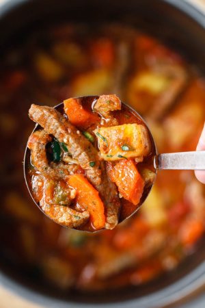 Instant Pot Carrot Potato Beef Stew