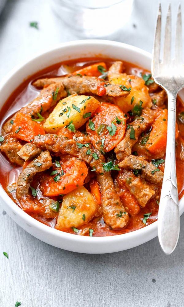 Instant Pot Carrot Potato Beef Stew