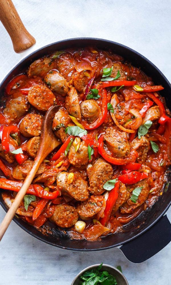 Italian Sausage and Peppers Skillet