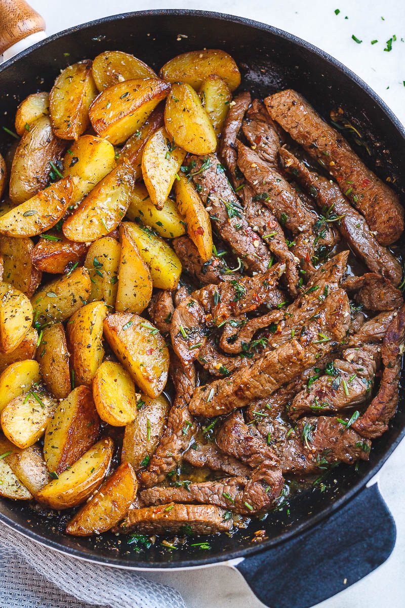 Steak & Potatoes Meal Prep Bowls - Jar Of Lemons