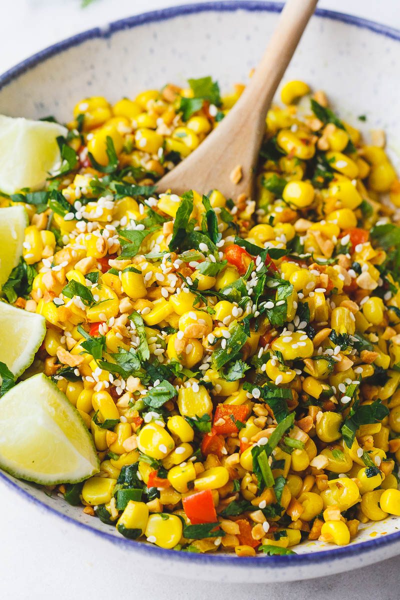 Spicy Corn Salad Recipe — Eatwell101