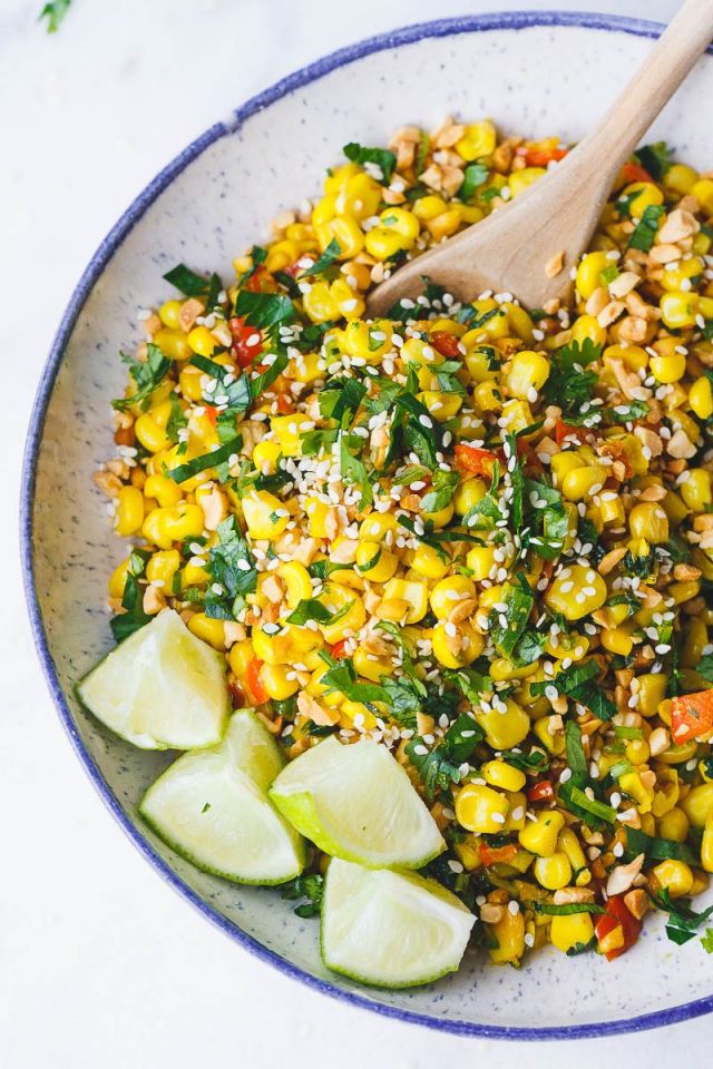 Spicy Corn Salad