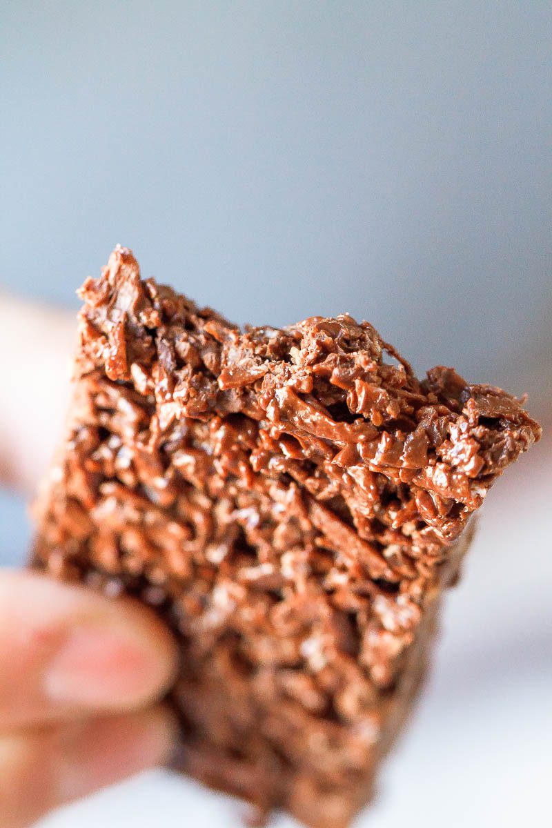 2-Ingredient Coconut Chocolate Bars Recipe – No-Bake Bars Recipe ...