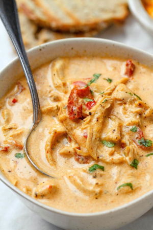 Instant Pot Creamy Chicken Soup