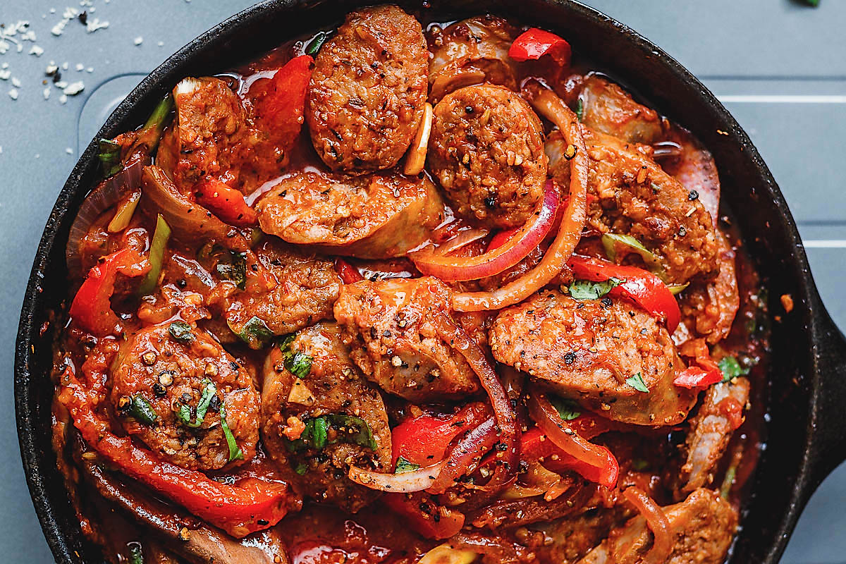 Italian Sausage Vegetable Skillet