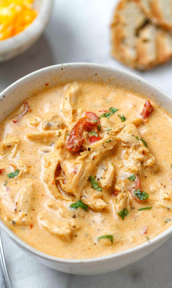 Instant Pot Creamy Chicken Soup