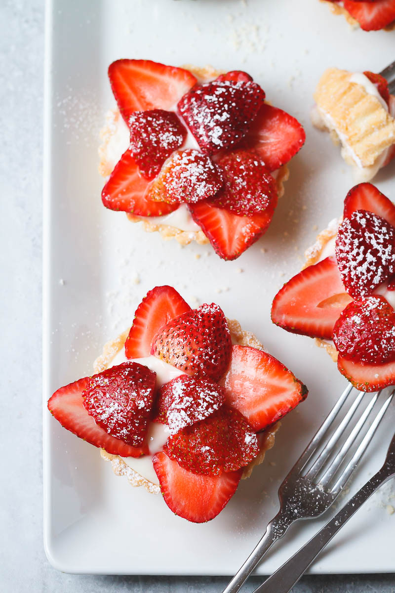 Strawberry Cheesecake Cups - So easy and delicious! One of our favorite Spring desserts!