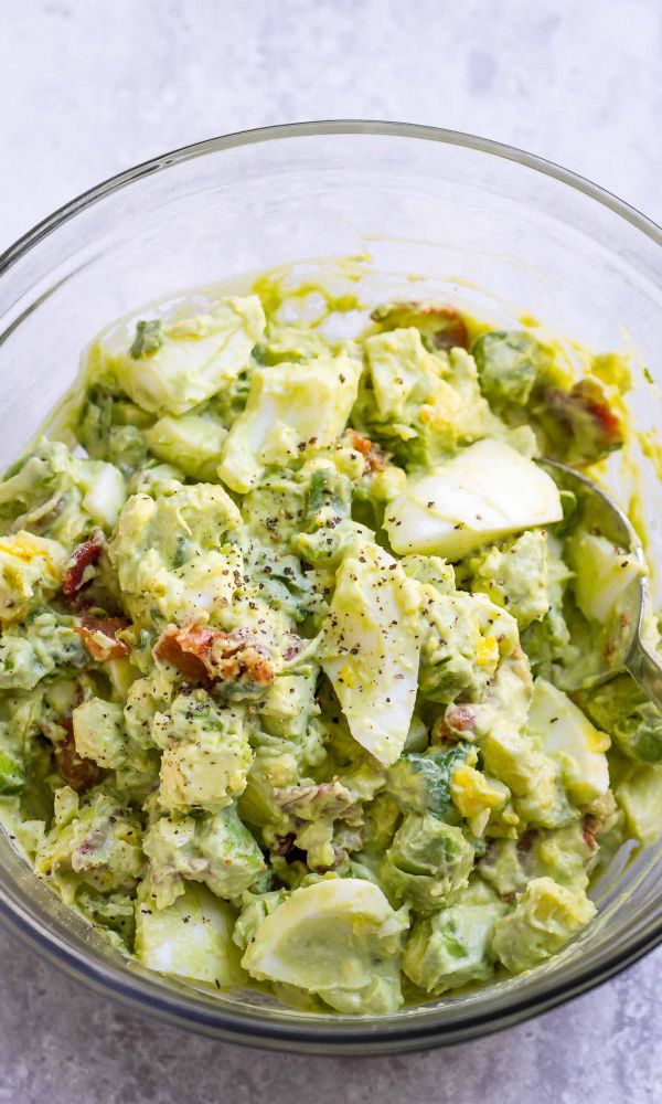 Creamy Avocado Egg Salad